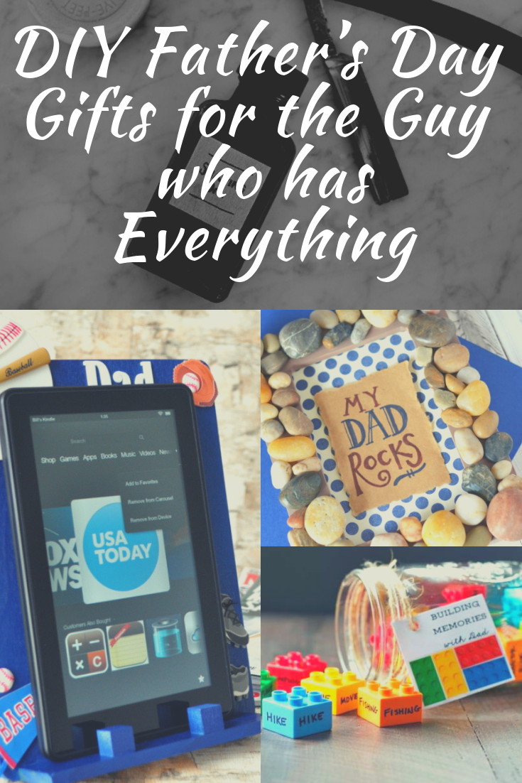 DIY Father’s Day Gifts for the Guy Who Has Everything